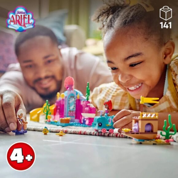 LEGO Disney Princess Ariel's Crystal Cavern and Treasure Chest 43254 - Picture 3 of 7